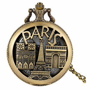 GT Gala Time Vintage Bronze Pocket-Watch