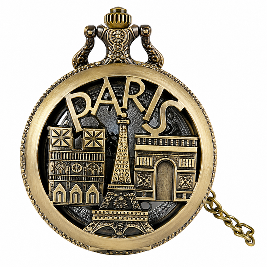 GT Gala Time Vintage Bronze Pocket-Watch