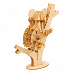 3d Wooden Puzzle Animal Assembly Decoration Kit