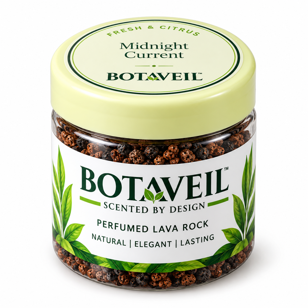 BOTAVEIL Scented Lava Stones – Midnight Current Fragrance for Home, Office & Living Room Décor
