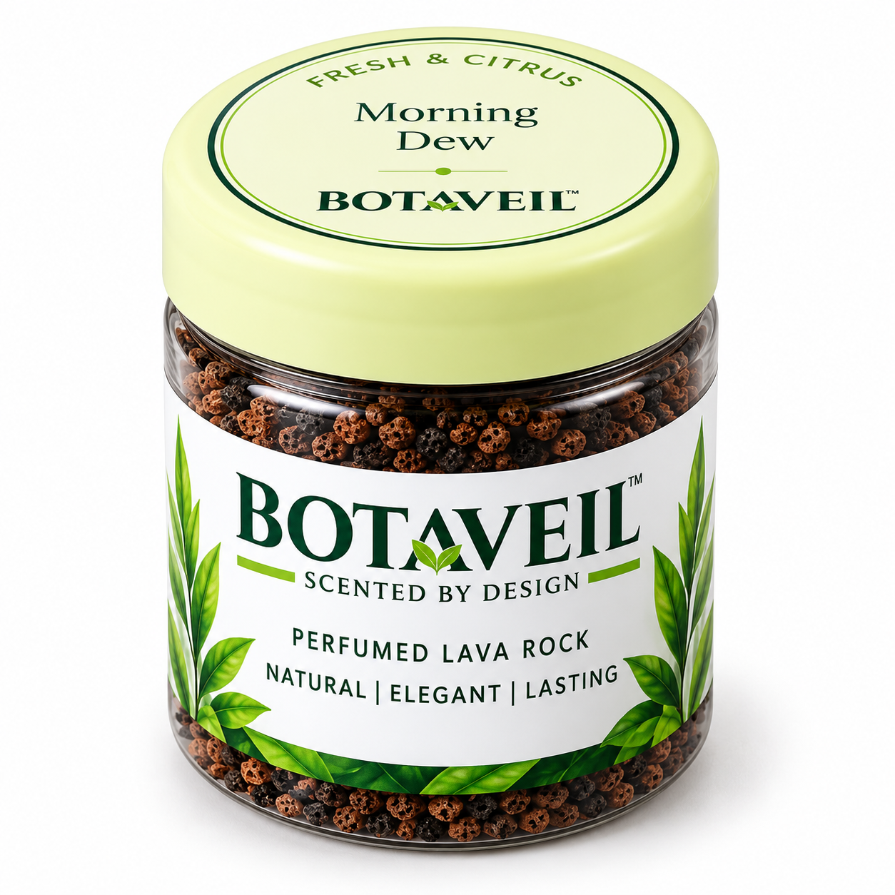BOTAVEIL Scented Lava Stones – Morning Dew Fragrance for Home, Office & Living Room Décor