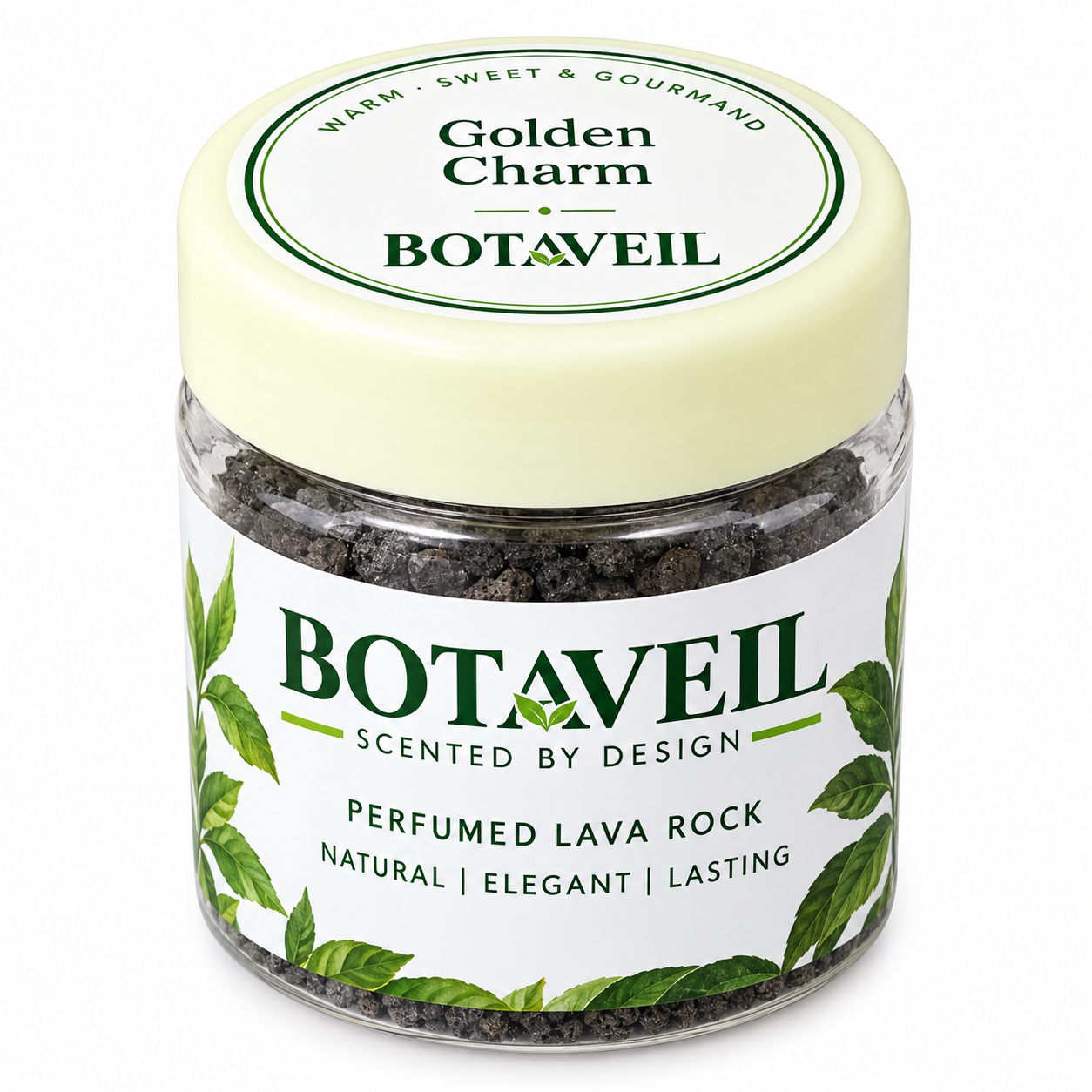 BOTAVEIL Scented Lava Stones – Golden Charm Fragrance for Home, Office & Living Room Décor