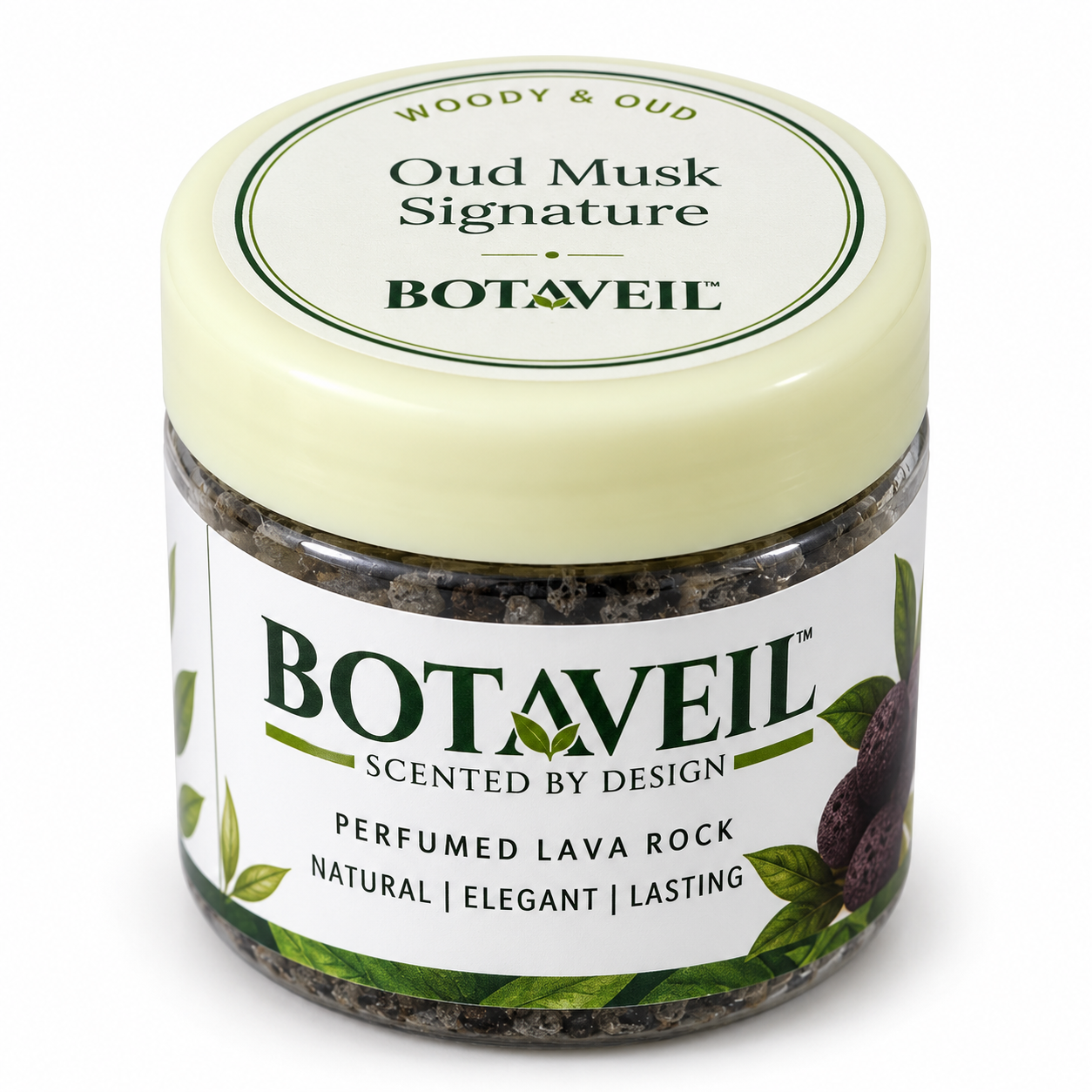 BOTAVEIL Scented Lava Stones – Oud Musk Signature Fragrance for Home, Office & Living Room Décor