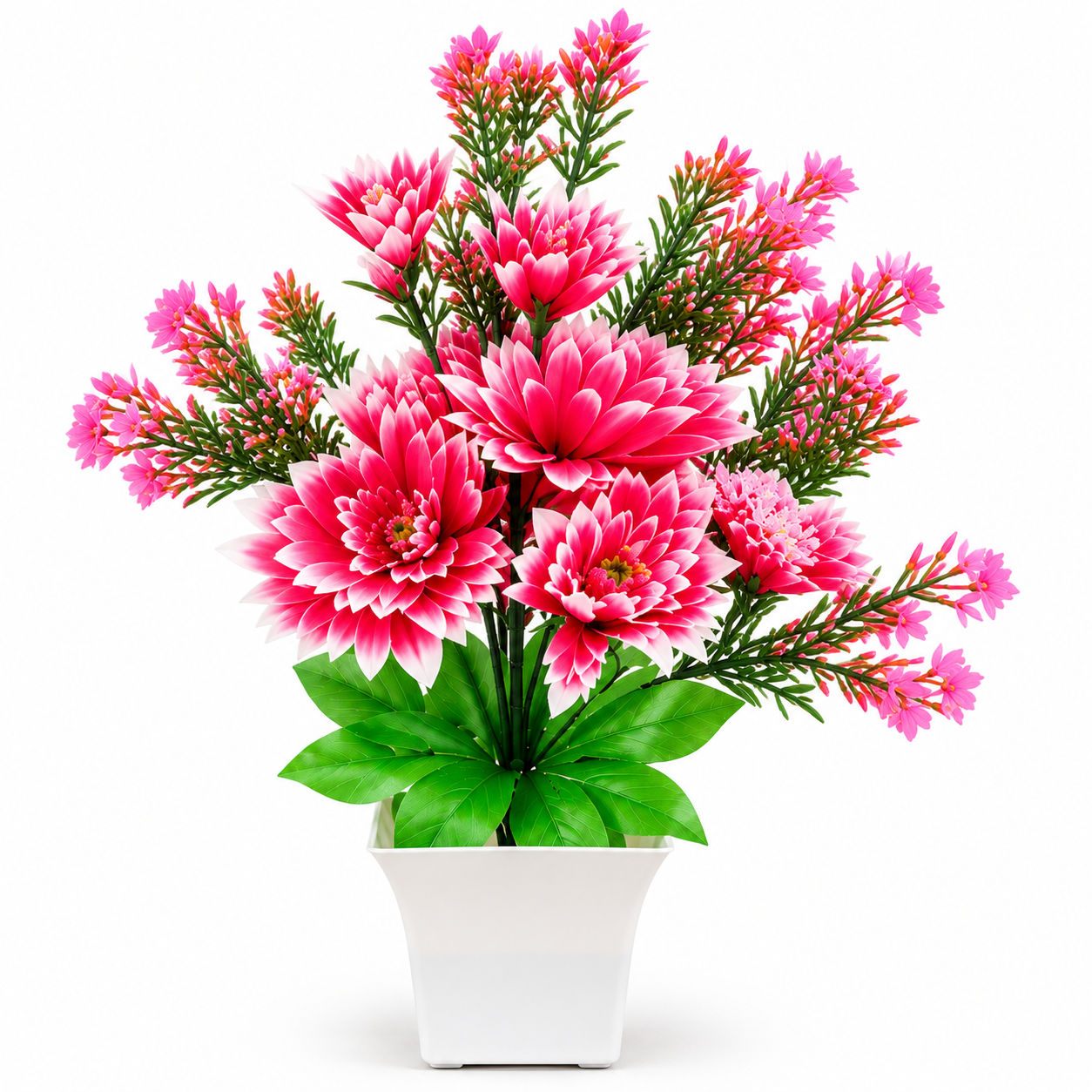 Botaveil Red Carnation Pink Tip Bunch